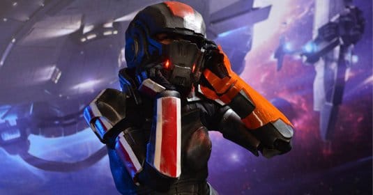 Коммандер Шепард — косплей на Mass Effect