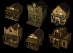 Виды зданий в игре