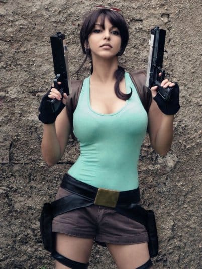 Косплей Tomb Raider в исполнение Shermie