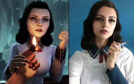 Анна Молева — косплей на BioShock Infinite.Похороненные в море №1