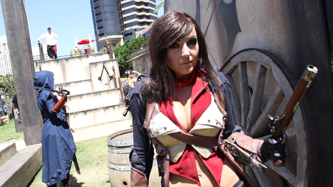 Фотографии косплейщицы Джессики Нигри в роли Assassin's Creed.