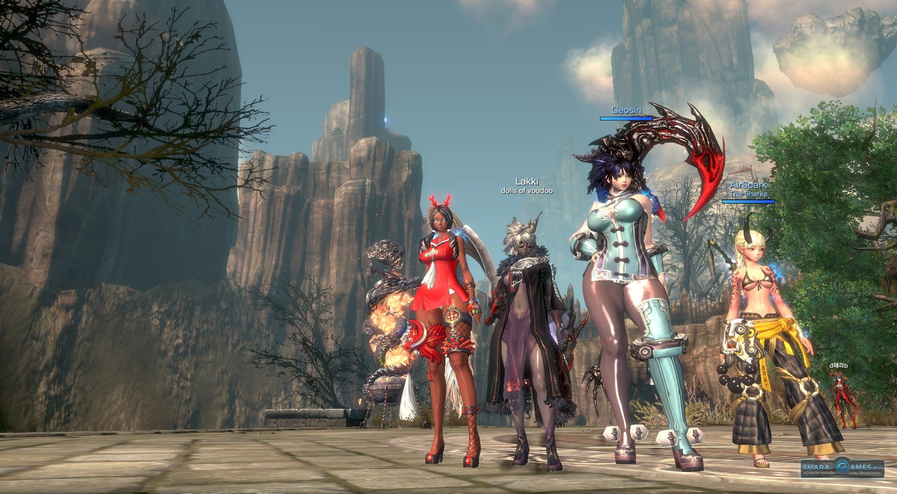 Blade and Soul мир