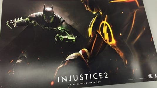 Рекламный постер Injustice 2