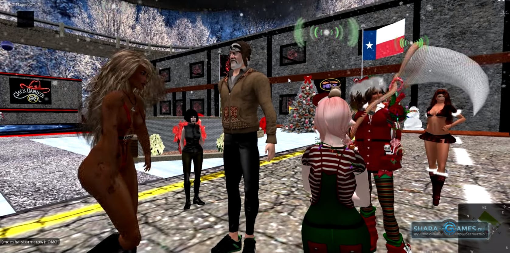 Скриншоты Second Life.