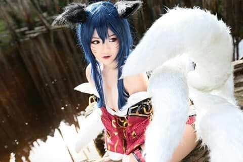 Misa Chiang cosplay Ahri League of Legends #1