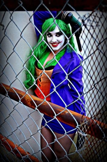 Callie Cosplay as a female Joker