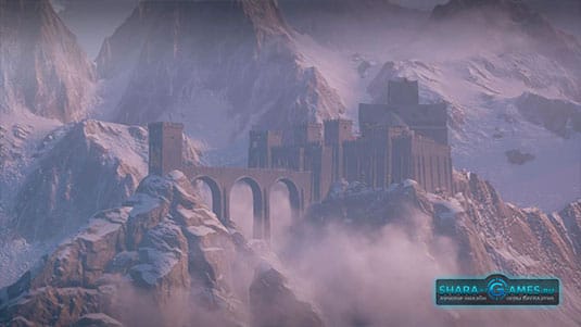 Заснеженные пейзажи в Dragon Age: Inquisition